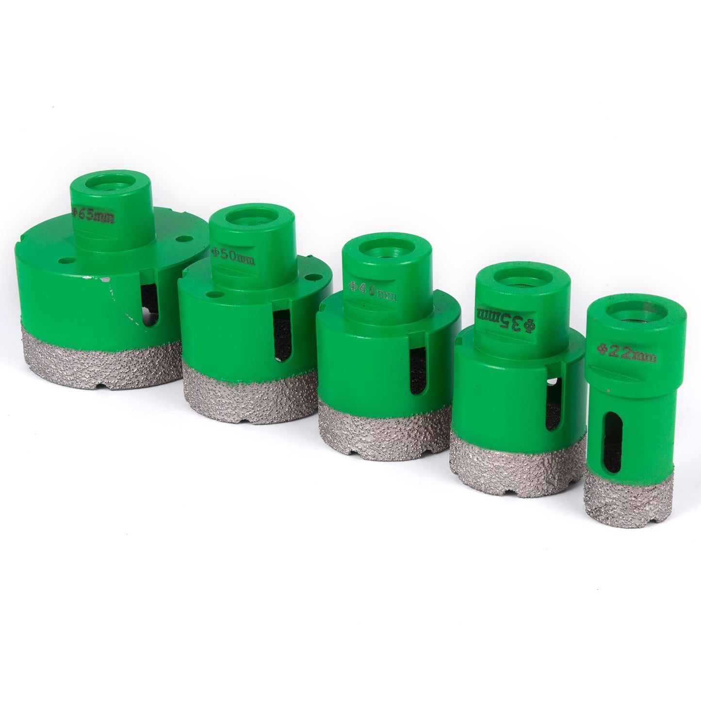 5 st Diamanthålsågssats Diamantborrkärnborr, M14 22/35/40/50/65 MM Hålsågsborr, skärverktyg Punktexakt borrning för kakel Marmorglasgranit