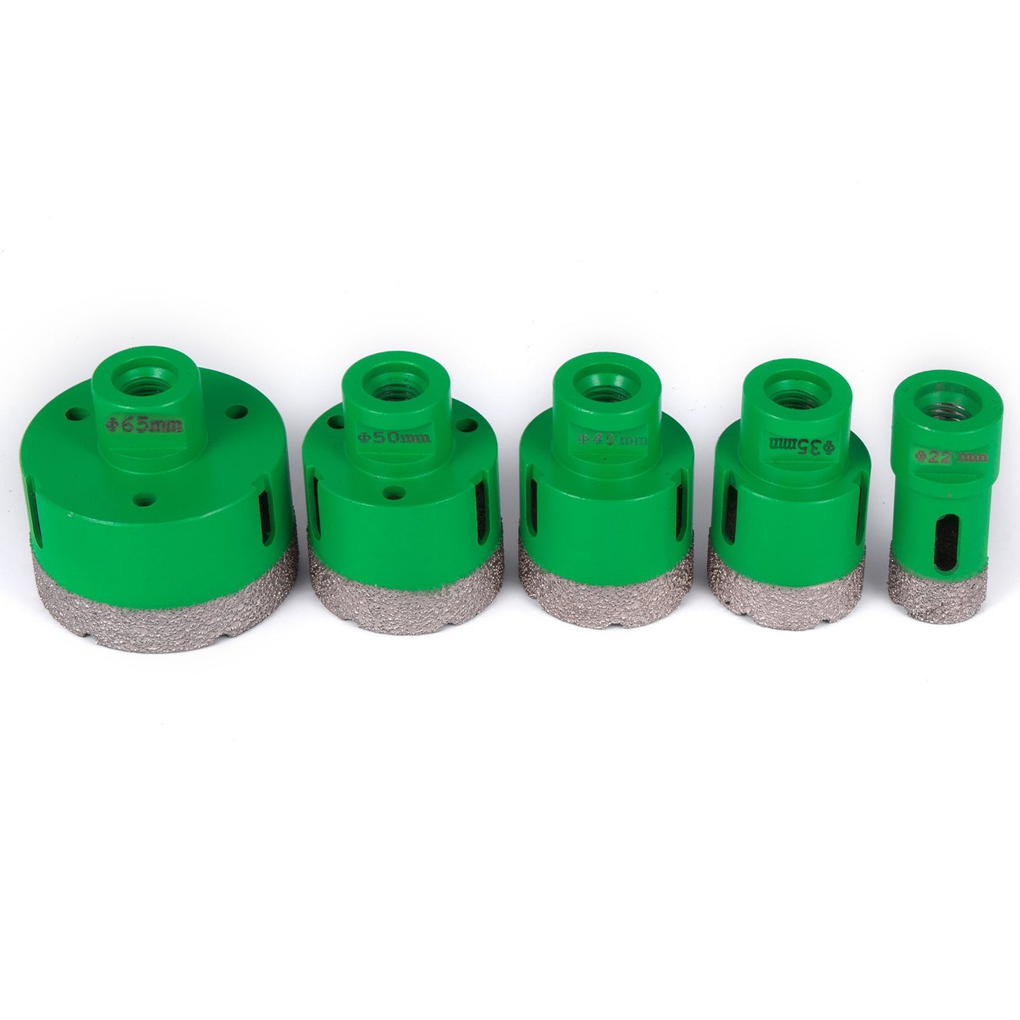 5 st Diamanthålsågssats Diamantborrkärnborr, M14 22/35/40/50/65 MM Hålsågsborr, skärverktyg Punktexakt borrning för kakel Marmorglasgranit
