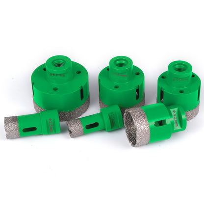 6ST Diamanthålsågssats, Diamanthålsågssats 20/25/42/50/55/68MM M14 gänghålsågsskärare för granitkarborundumkeramik