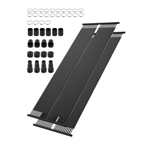 Solar Poolvärmare 2,75 x 20 fot ovanjordspoolvärmesystem (2 paneler) |  EU