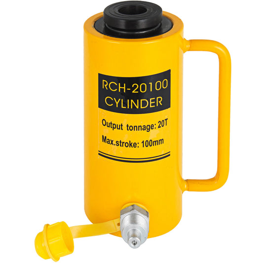 20T 100mm Hollow Piston Hydraulic Cylinder Jack