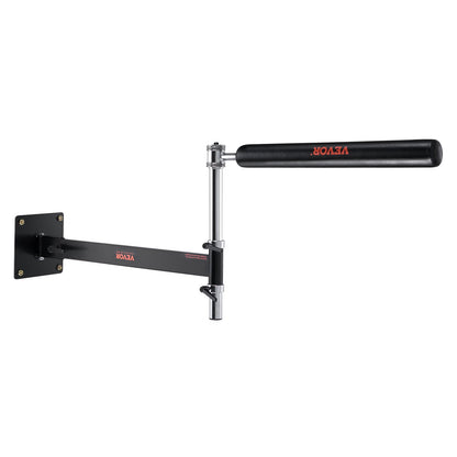 Wall Mount Boxing Spinning Bar, Adjustable Punching Spinning Bar, Boxing Speed Trainer with Gloves, Black Reflex Boxing Bar, Boxing Training Equipment for Kickboxing, MMA, Stress Relief, Fitness