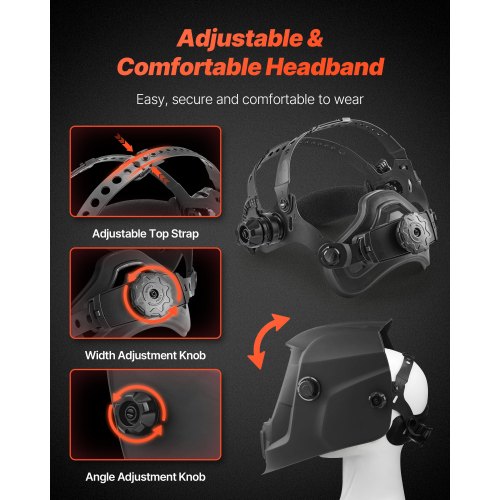svetshjälm automatisk nedbländning, 93 x 43 mm svetshuva i äkta färg, soldriven svetsmask med 2 ljusbågssensorer, skugga 4/9-13 för TIG MIG ARC-svetsning och slipning - CRIUS-serien (mattsvart) |  EU
