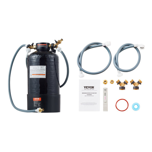 Autowaschanlage mit makellosem deionisiertem Wassersystem und tragbarem TDS-Messgerät