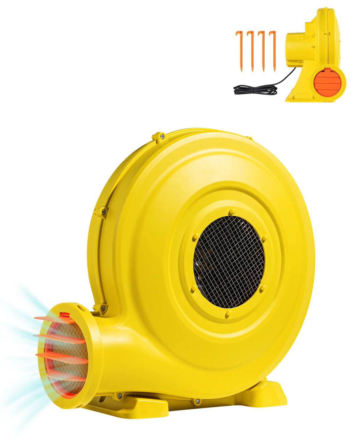 Inflatable Bounce House Blower 1.2&amp;1.3HP 950W for Commercial Bounce House