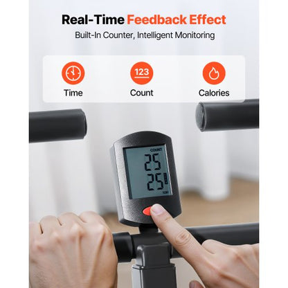 Knäböjsmaskin, roddmaskin för djup knäböj för hemmabruk, enkel installation och hopfällbar träningsutrustning, sätesträningsmaskin med 2 högstyrkeband, sätes- och benträningsmaskin för hemmabruk, svart |  EU