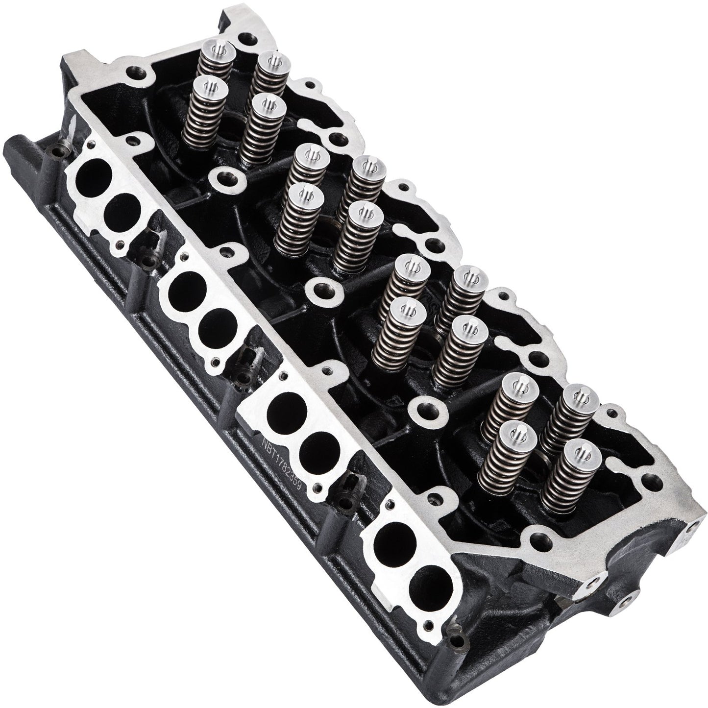Zylinderkopf montiert, Motorzylinderkopf-Ersatzbaugruppe 6,4 l, Zylinderkopf aus Gusseisen, passend für 08–10 Ford F250 F350 F450 F550