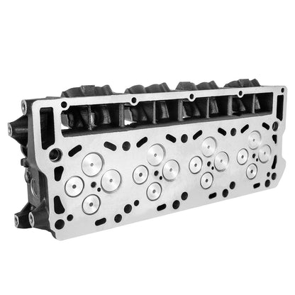 Zylinderkopf montiert, Motorzylinderkopf-Ersatzbaugruppe 6,4 l, Zylinderkopf aus Gusseisen, passend für 08–10 Ford F250 F350 F450 F550