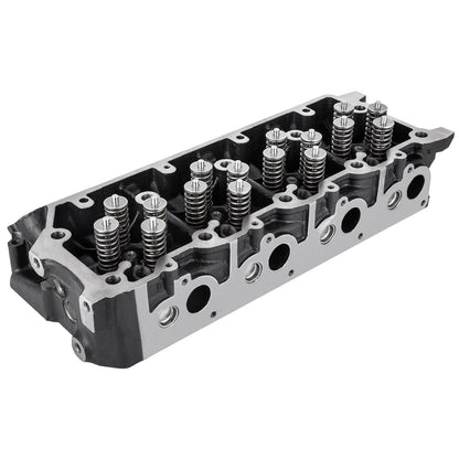 Zylinderkopf montiert, Motorzylinderkopf-Ersatzbaugruppe 6,4 l, Zylinderkopf aus Gusseisen, passend für 08–10 Ford F250 F350 F450 F550