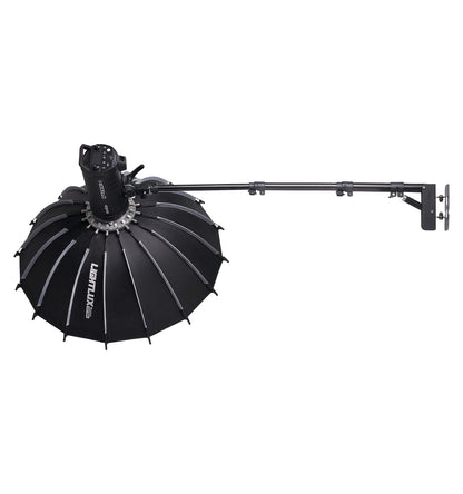 Väggmonterad Triangel Bom Arm Light Stand 39.37in/100cm Ring Light Support