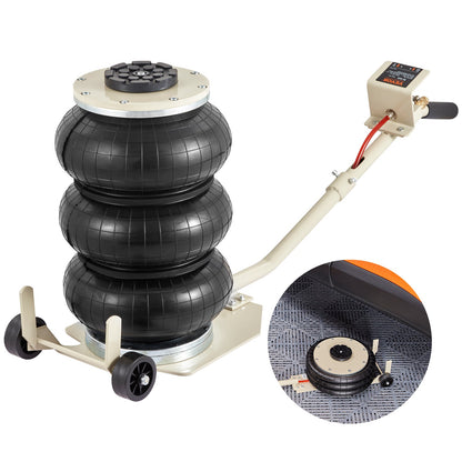 Triple Bag Air Jack 3 Ton/6600 lbs Pneumatic Jack for Car SUV Lift