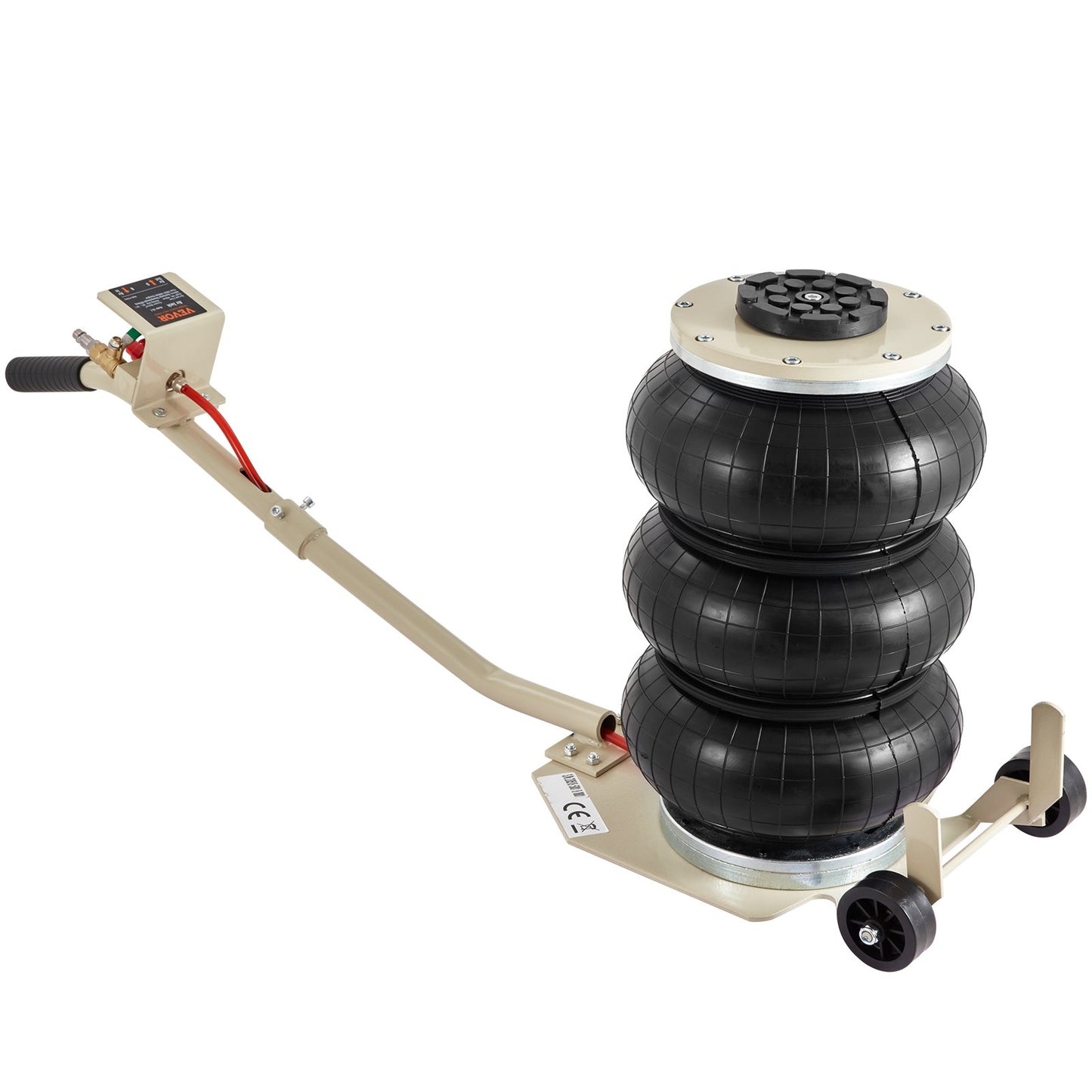 Triple Bag Air Jack 3 Ton/6600 lbs Pneumatic Jack for Car SUV Lift