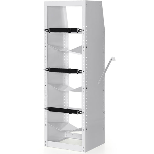 Köldmedietankställ, med 3 x 30-50lb flasktankar, Cylindertankställ 14,64x13,97x46,06 tum, Kylmedelscylinderställ Gascylinderställ och hållare för freon, gaser, syre, kväve