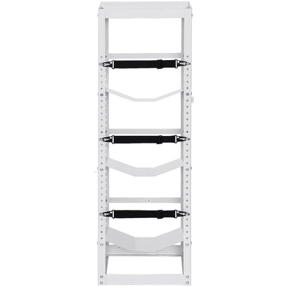 Köldmedietankställ, med 3 x 30-50lb flasktankar, Cylindertankställ 14,64x13,97x46,06 tum, Kylmedelscylinderställ Gascylinderställ och hållare för freon, gaser, syre, kväve