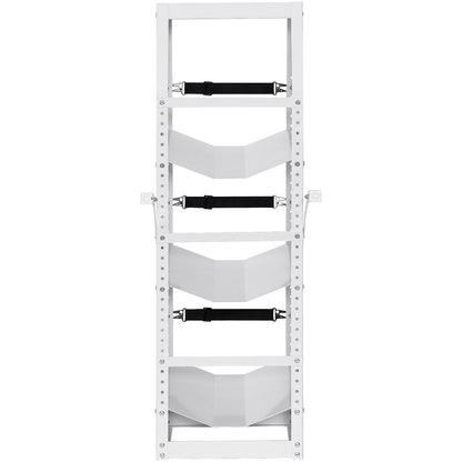 Köldmedietankställ, med 3 x 30-50lb flasktankar, Cylindertankställ 14,64x13,97x46,06 tum, Kylmedelscylinderställ Gascylinderställ och hållare för freon, gaser, syre, kväve