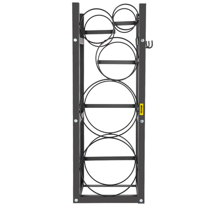 Coolant Tank Rack Cylinder Tank Rack with 2-30 lb and 3 Small Bottles