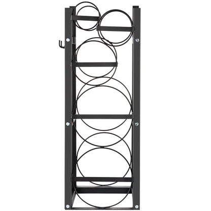 Coolant Tank Rack Cylinder Tank Rack with 2-30 lb and 3 Small Bottles