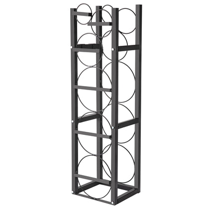 Kylmedelstankställ Cylindertankställ med 3-30 lb och 3 små flaskor