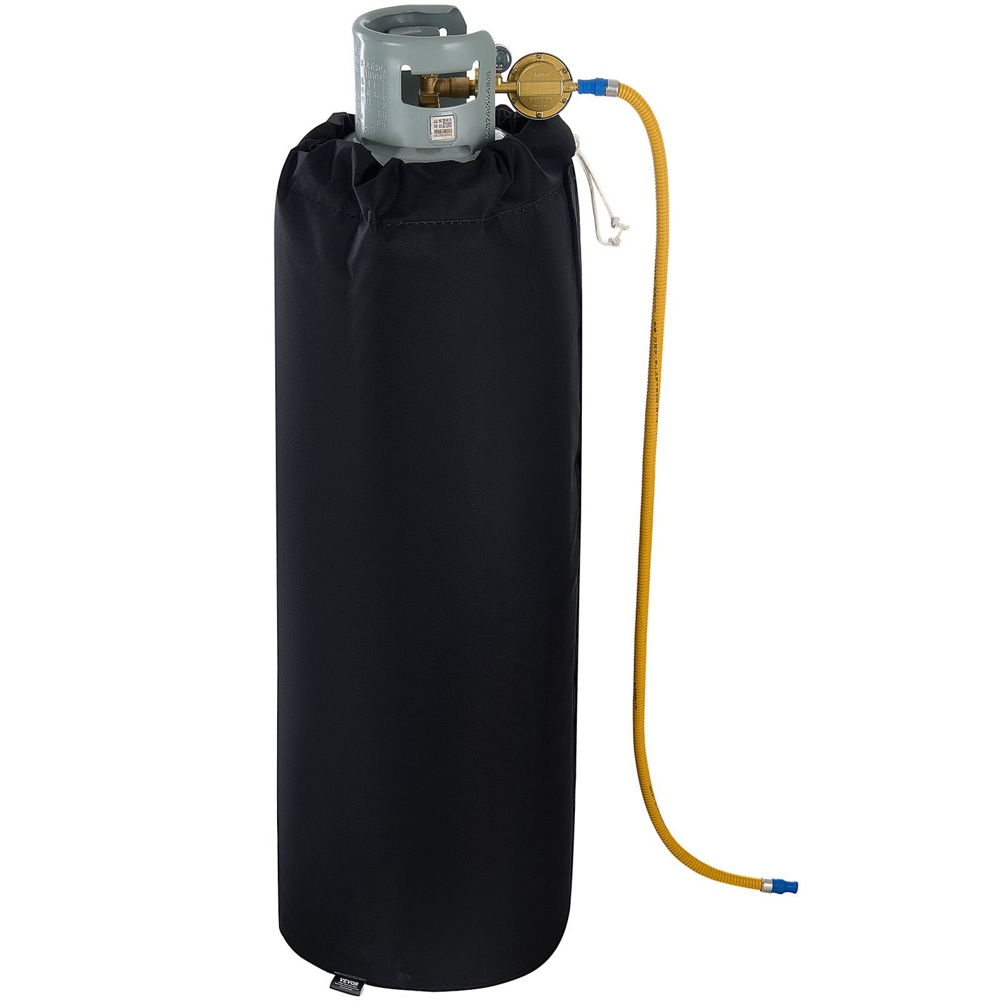 Isolerat bandstil gascylindervärmare för 100 lbs gastankar 280W 90 ℉