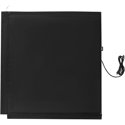 Isolerat bandstil gascylindervärmare för 100 lbs gastankar 280W 90 ℉