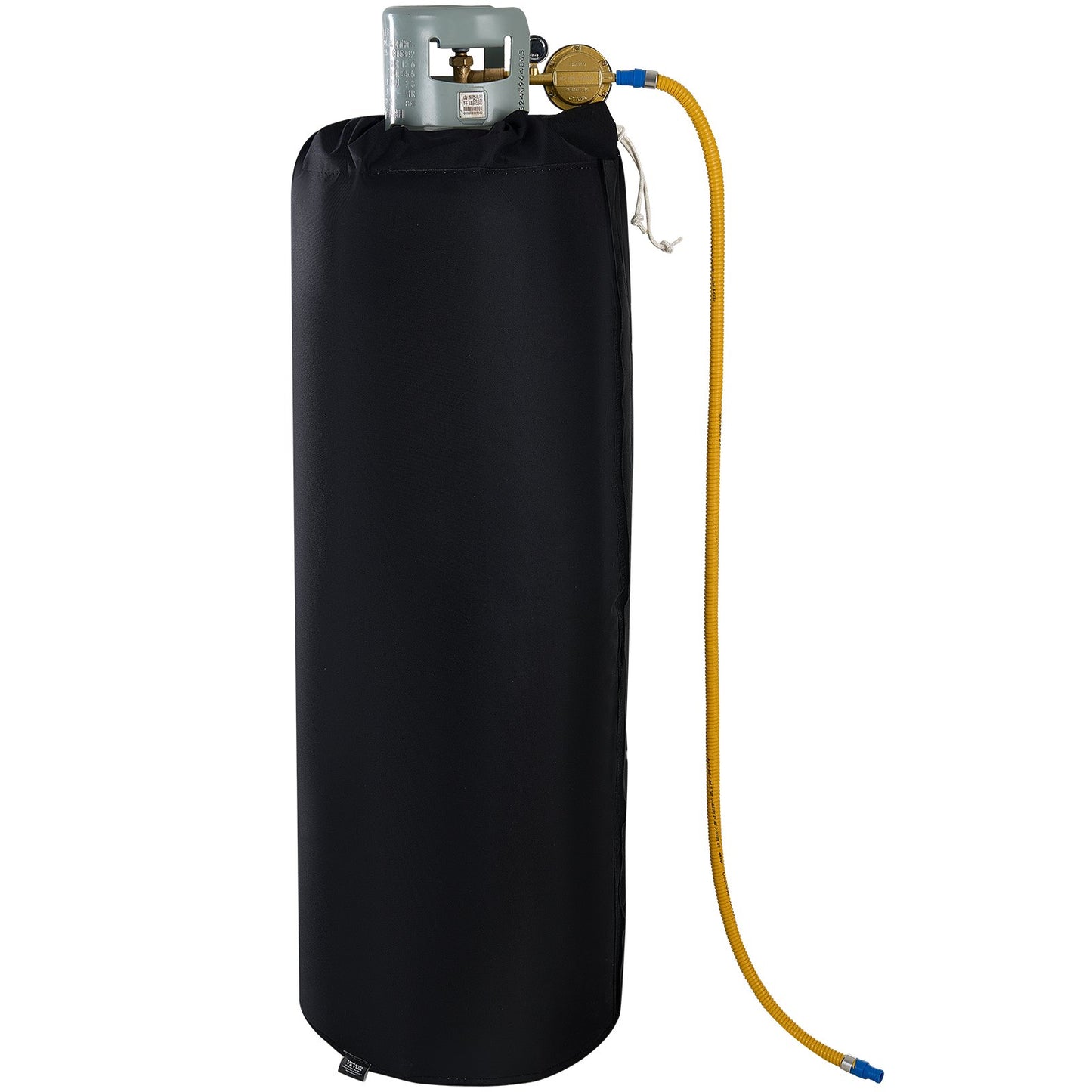 Isolerat bandstil gascylindervärmare för 100 lbs gastankar 280W 90 ℉