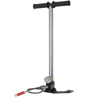 4500 PSI Air Gas Filling Pump 3-Stage PCP Charging Clamp Pump Air Pump PCP High Pressure High Output for Air Drive Cylinder and PCP Cylinder, for Outdoor Sports and Hunting