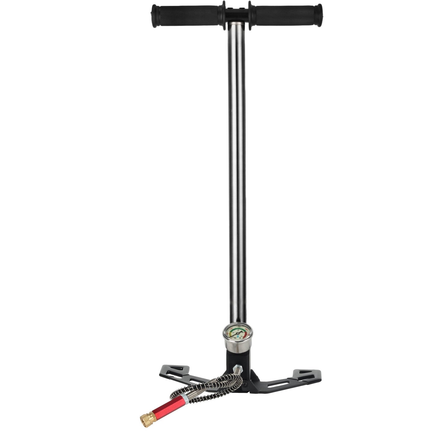 4500 PSI Air Gas Filling Pump 3-Stage PCP Charging Clamp Pump Air Pump PCP High Pressure High Output for Air Drive Cylinder and PCP Cylinder, for Outdoor Sports and Hunting