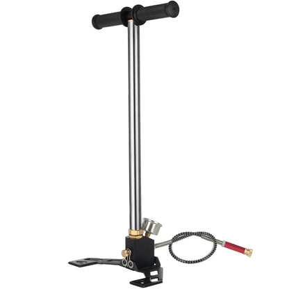 4500 PSI Air Gas Filling Pump 3-Stage PCP Charging Clamp Pump Air Pump PCP High Pressure High Output for Air Drive Cylinder and PCP Cylinder, for Outdoor Sports and Hunting