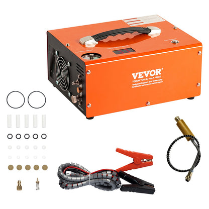 PCP luftkompressor 4500PSI/30Mpa Inbyggd omvandlare DC12V/AC230V Auto-Stop