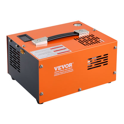 PCP luftkompressor 4500PSI Extern omvandlare DC12V / AC230V Manuellt stopp