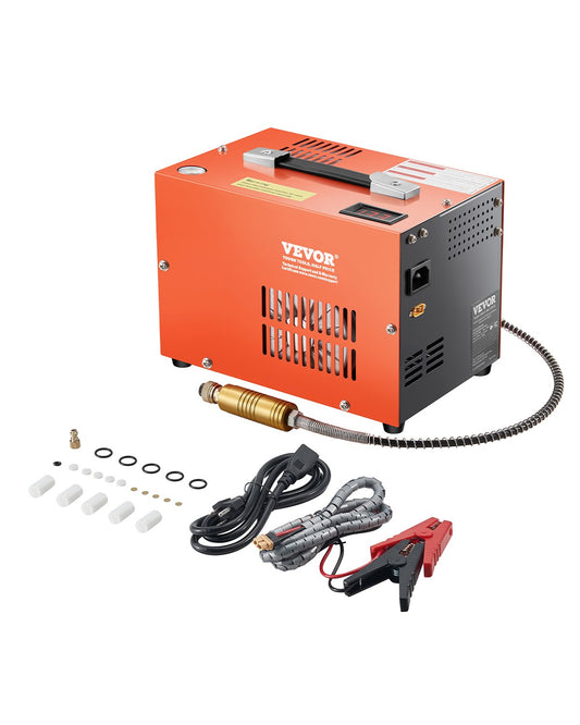 PCP Air Compressor 4500PSI PCP Airgun Compressor with Built-in Converter