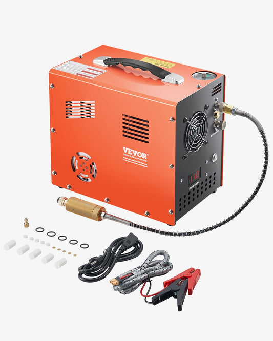 PCP Air Compressor 4500PSI Auto-Stop Airgun Kompressor Inbyggd omvandlare