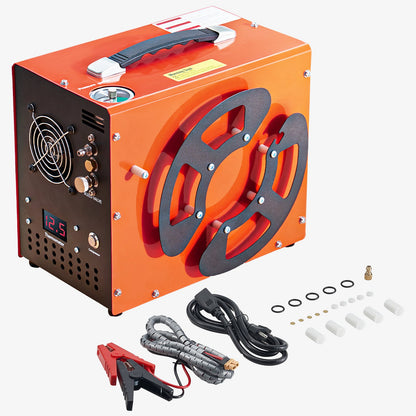PCP Air Compressor 4500PSI Auto-Stop Airgun Kompressor Inbyggd omvandlare