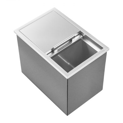 27,1L Drop-in-islåda Iskylare Islåda Rostfritt Stål 455x305x385mm |  EU