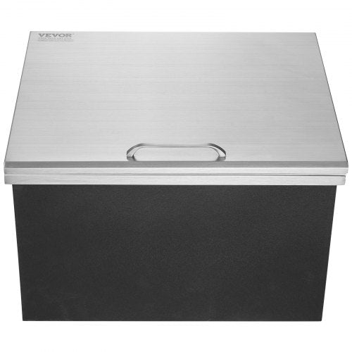 68 x 43 x 43 cm i kylbox i rostfritt stål med lock |  EU