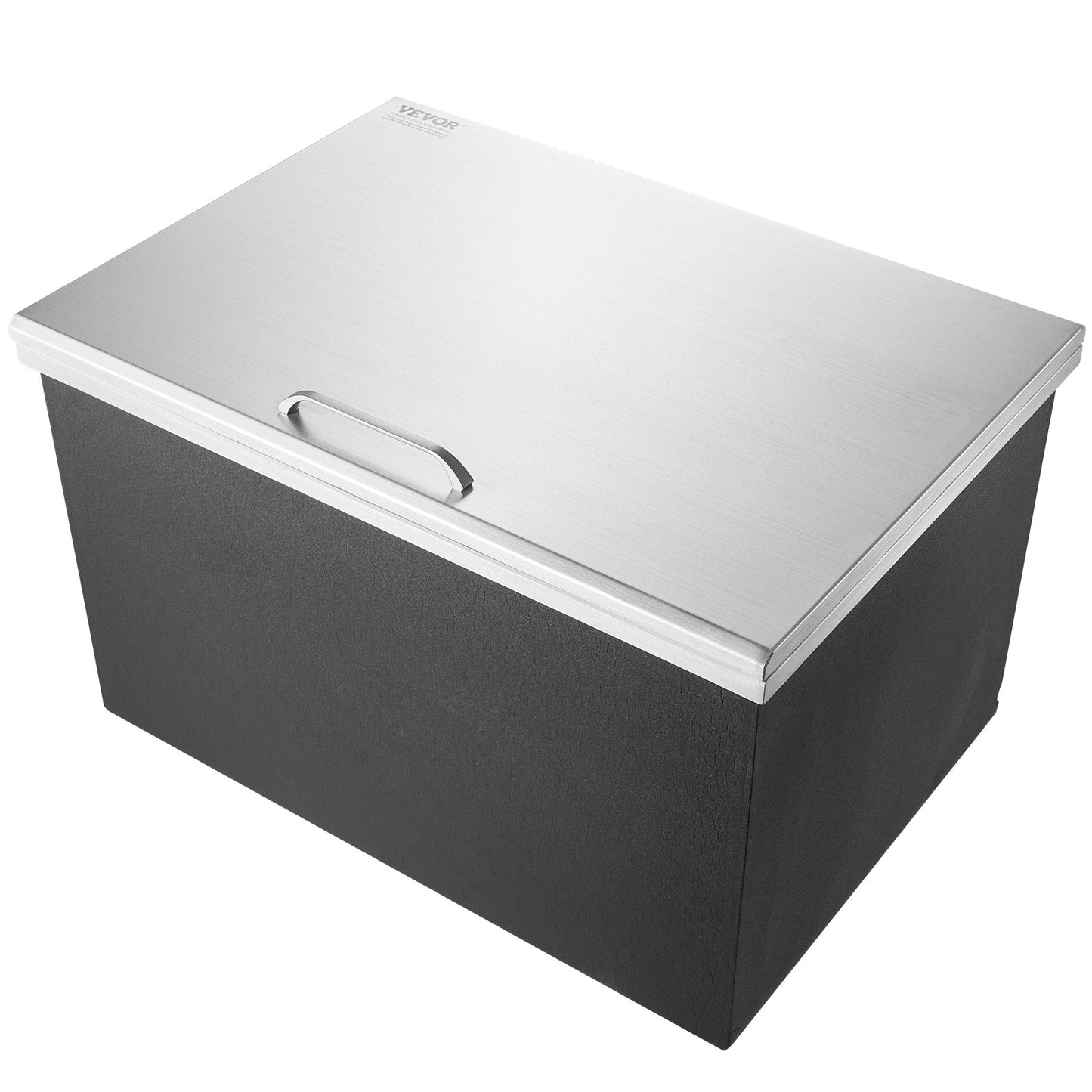 28"x20"x17" Drop in Ice Chest Ice Cooler Ice Bin Stainless Steel with Lid