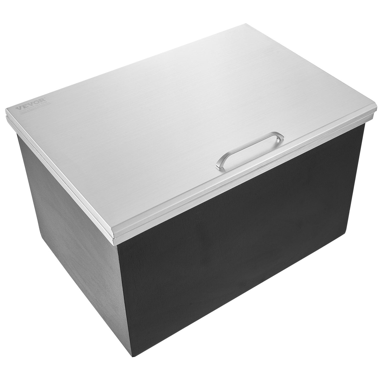 28"x20"x17" Drop in Ice Chest Ice Cooler Ice Bin Stainless Steel with Lid