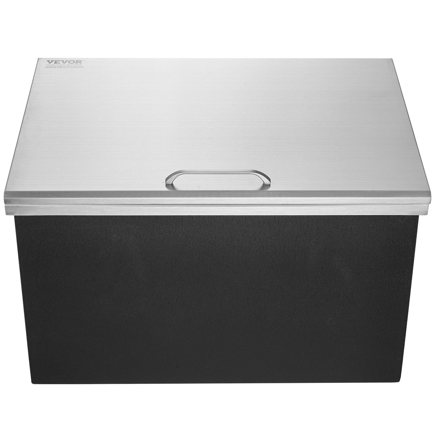 28"x20"x17" Drop in Ice Chest Ice Cooler Ice Bin Stainless Steel with Lid