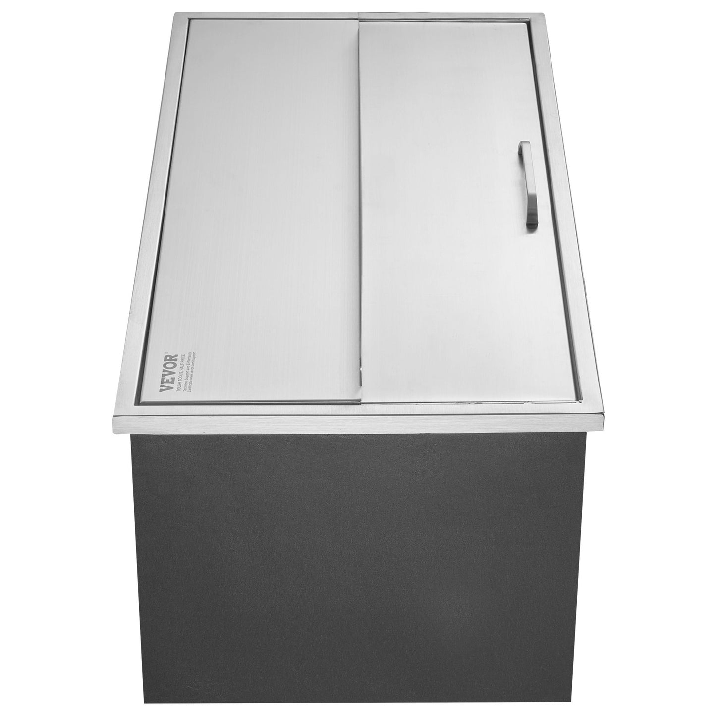 36"x18"x14" Drop in Ice Chest Ice Cooler Ice Bin Stainless steel with lid
