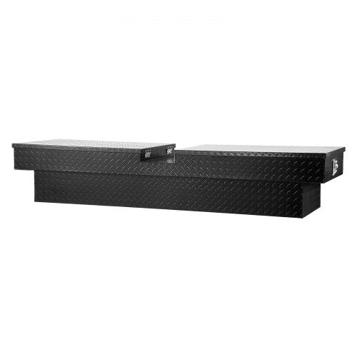 Crossover Verktygslåda 70x20x13 Tum Robust Aluminium Verktygslåda för Lastbilsflak