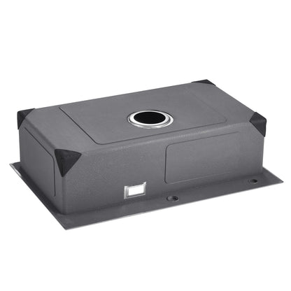 68cm Sink Top Mount Single Bowl Drop-In Basin Stainless Steel Bar