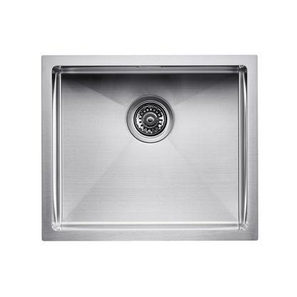 50cm Küchenspüle Unterbau Einzelbecken Einbauspüle Edelstahl Bar
