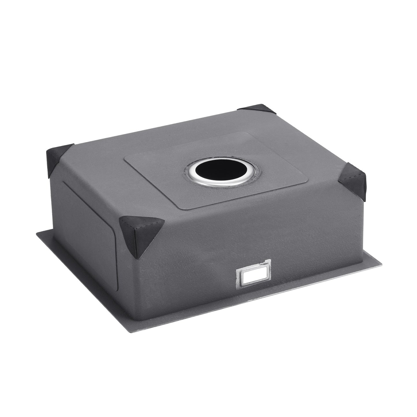 50cm Küchenspüle Unterbau Einzelbecken Einbauspüle Edelstahl Bar