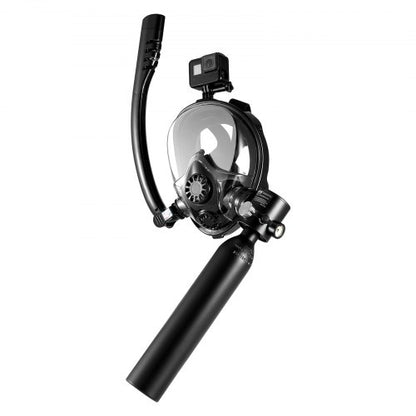 0,5 L Scuba Tank 32,81 ft Dykdjup Lungtank Kit med snorkelmask |  EU