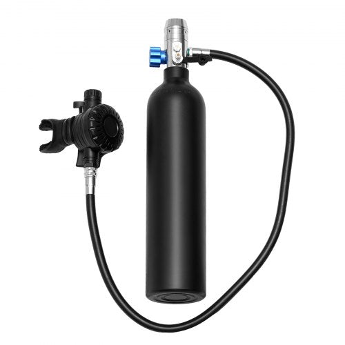 1L Scuba Tank 98.43 Feet Diving Depth Refillable Snorkel Air Bottle with Pump | EU