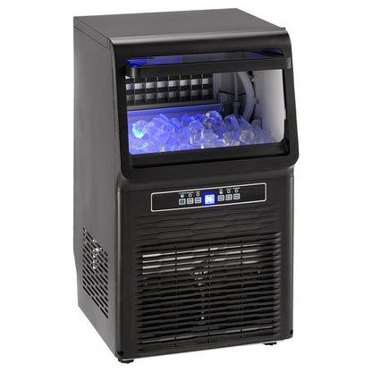 Commercial Ice Machine Freestanding Cabinet Machine 70lbs/24H 36 Ice Cubes