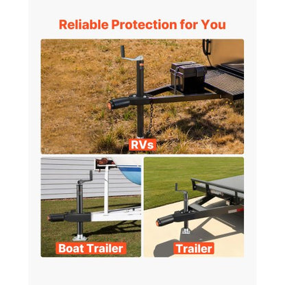 släpvagnskopplingslås passar 2 & 2-5/16-tums kopplingar kraftigt dragkrokslås |  EU