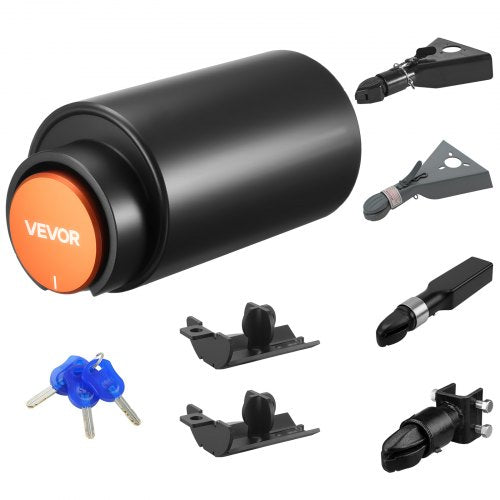 släpvagnskopplingslås passar 2 & 2-5/16-tums kopplingar kraftigt dragkrokslås |  EU