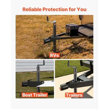 släpvagnskopplingslås passar 2 & 2-5/16-tums kopplingar släpvagnslås |  EU