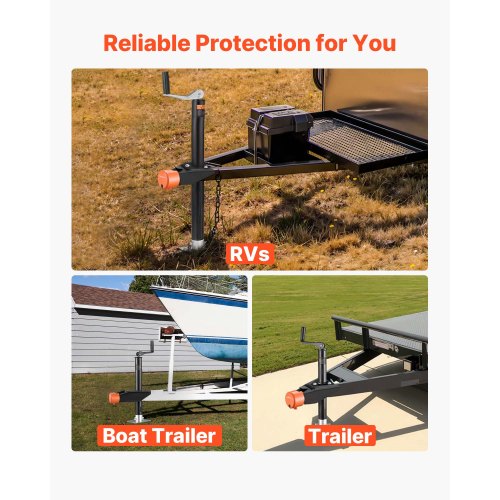 släpvagnslås passar 1-7/8 & 2 & 2-5/16 tum raka tungkulkopplingar |  EU